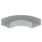 UNEX - 66 Flachbogen 90° grau RAL7035 100X200 U23X