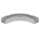 UNEX - 66 Flachbogen 90° grau RAL7035 60x75 U23X