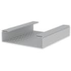 UNEX - 66 Kabelrinne gelocht grau RAL7035 100x400 U23X