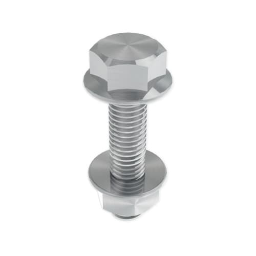 UNEX - 66 Schraube DIN 6921 mit Muttern M8X35 V4A