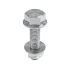 UNEX - 66 Schraube DIN 6921 mit Muttern M8X35 V4A