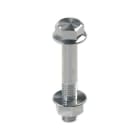 UNEX - 66 Schraube DIN 6921 mit Muttern M8x50 V4A