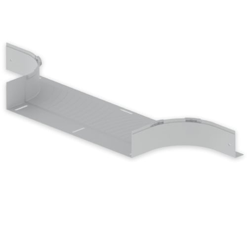 UNEX - 66 T-Abzweiger grau RAL7035 100x600 U23X