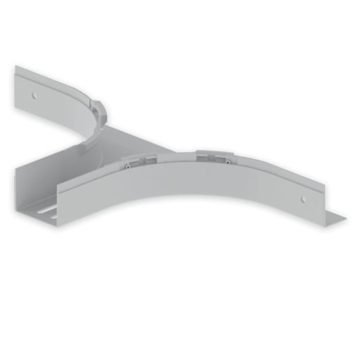 UNEX - 66 T-Abzweiger grau RAL7035 60x75 U23X