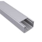 UNEX - 93 Brüstungskanal 1 Abdeckung aluminium RAL9006 70x100 U23X