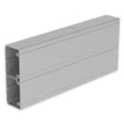 UNEX - 93 Brüstungskanal 2 Abdeckungen aluminium RAL9006 70x210 U23X