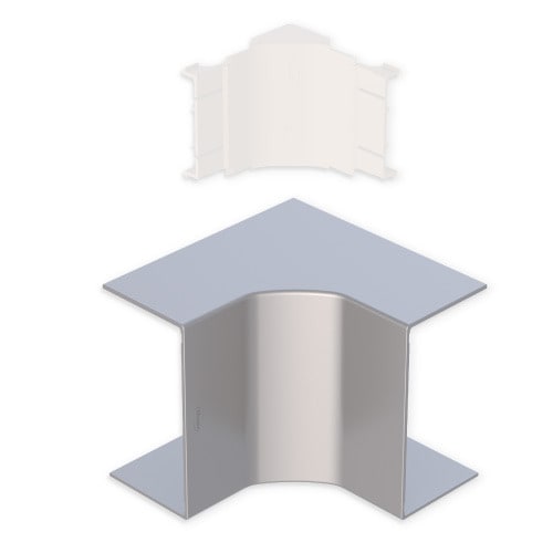 UNEX - 93 Inneneck aluminium RAL9006 70x100 U24X