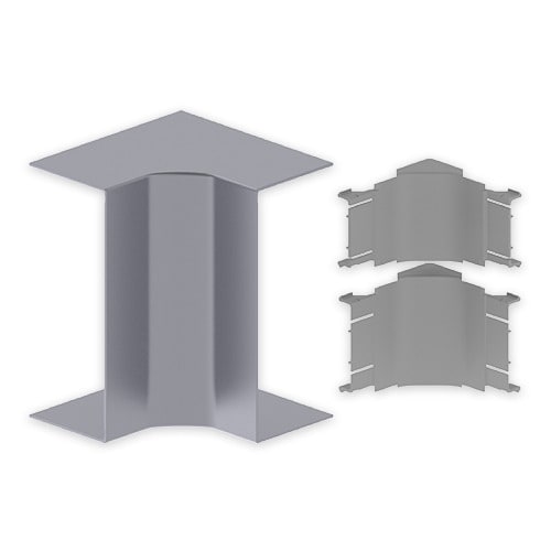 UNEX - 93 Inneneck aluminium RAL9006 70x170 U24X