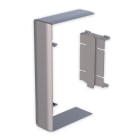 UNEX - 93 Stoßstellenabdeckung aluminium RAL9006 70x130 U24X