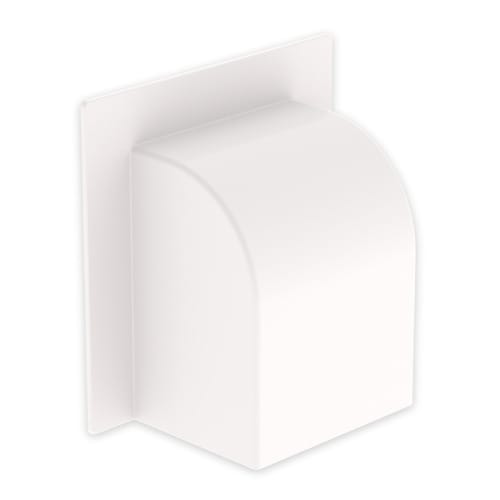 UNEX - 31 Durchführung gebogen (90°) weiß RAL9010 60X75 U24X