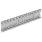 UNEX - 31 Durchgehendes Unterteil grau RAL7035 2m 100 U23X