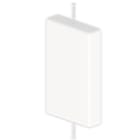 UNEX - 31 Endstück weiß RAL9010 45x75 U24X