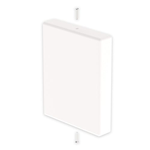 UNEX - 31 Endstück weiß RAL9010 60x75 U24X