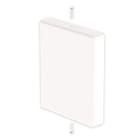 UNEX - 31 Endstück weiß RAL9010 60x75 U24X