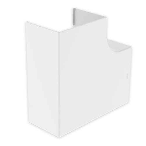 UNEX - 31 Flachwinkel weiß RAL9010 95X140 U24X
