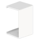 UNEX - 31 Verbindungsstück weiß RAL9010 45x75 U24X