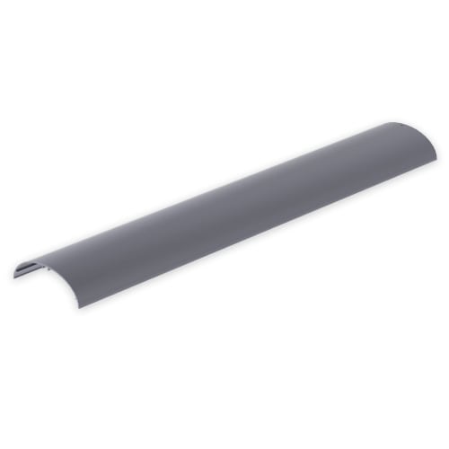 UNEX - 50 Abdeckung 50x88 weißaluminium 3m Aluminium