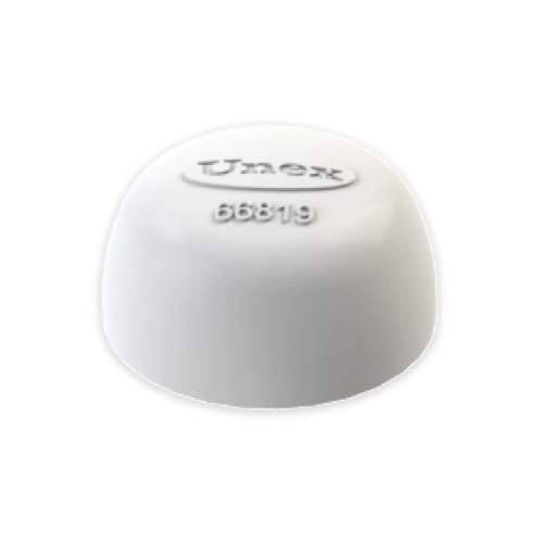 UNEX - 66 Isol. Schutzkappe f. Schrauben grau RAL7035 M8 LDPE