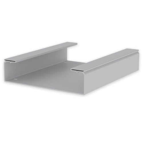 UNEX - 66 Kabelrinne ungelocht grau RAL7035 100x400 U23X