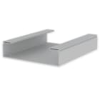 UNEX - 66 Kabelrinne ungelocht grau RAL7035 100x400 U23X