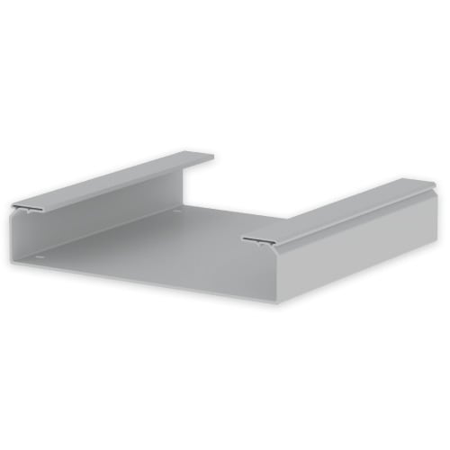 UNEX - 66 Kabelrinne ungelocht grau RAL7035 100x500 U23X