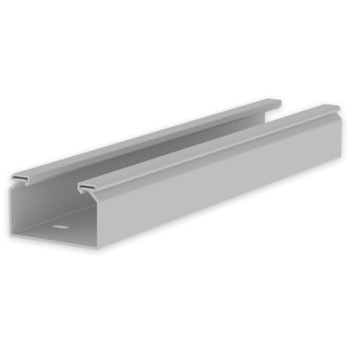 UNEX - 66 Kabelrinne ungelocht grau RAL7035 60x100 U23X