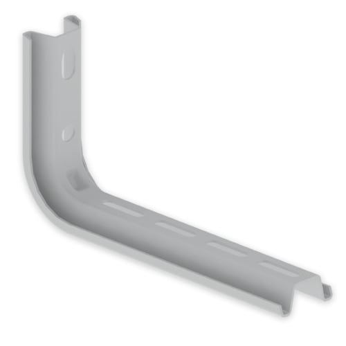UNEX - 66 Tragkonsole grau RAL7035 200 Epox.Stahl
