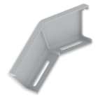 UNEX - 66 Winkelverbinder fallend grau RAL7035 100 U23X