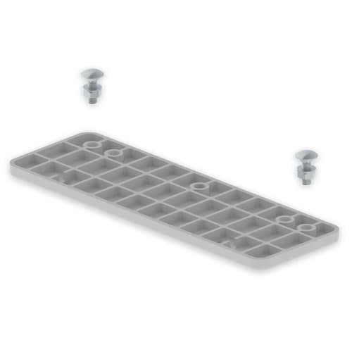 UNEX - 66 Bodenverbinder halogenfrei grau RAL7038 300-400 U48X