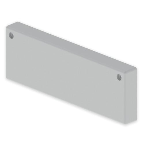 UNEX - 66 Endstück halogenfrei grau RAL7038 60x200 U48X