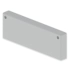 UNEX - 66 Endstück halogenfrei grau RAL7038 60x200 U48X