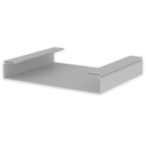 UNEX - 66 Kabelrinne gelocht halogenfrei grau RAL7038 100x600 U48X
