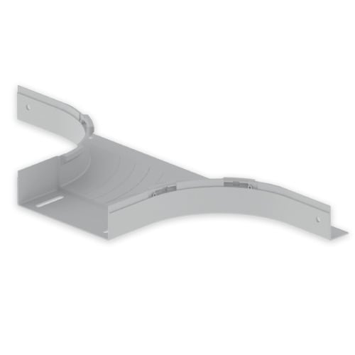 UNEX - 66 T-Abzweiger halogenfrei grau RAL7038 60x200 U48X