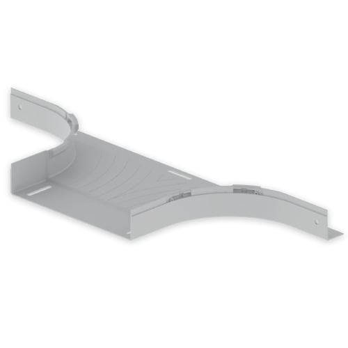 UNEX - 66 T-Abzweiger halogenfrei grau RAL7038 60x300 U48X