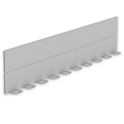 UNEX - 66 Trennwand halogenfrei grau RAL7038 100 U48X
