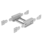 UNEX - 67 Gelenkbogen vertikal grau RAL7035 135x500 U23X