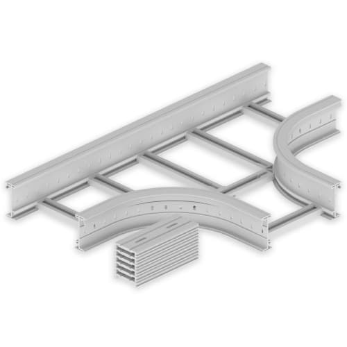 UNEX - 67 T-Abzweiger grau RAL7035 135x400 R300 U23X