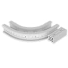 UNEX - 67 Flachbogen 90° halogenfrei grau RAL7035 135x200 R300 U48X