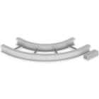 UNEX - 67 Flachbogen 90° halogenfrei grau RAL7035 135x500 R600 U48X