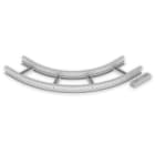 UNEX - 67 Flachbogen 90° halogenfrei grau RAL7035 85x300 R600 U48X