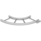 UNEX - 67 Flachbogen 90° halogenfrei grau RAL7035 85x600 R600 U48X