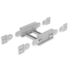 UNEX - 67 Gelenkbogen vertikal halogenfrei grau RAL7035 135x400 U48X