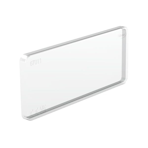 UNEX - 67 Kennzeichnungsschutz halogenfrei transparent 40x100 U48X