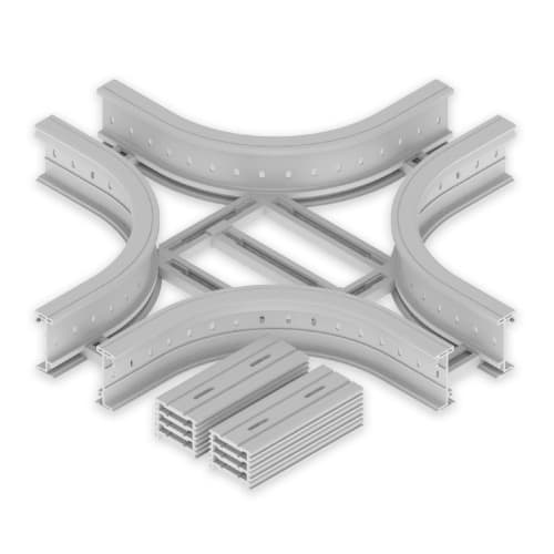 UNEX - 67 Kreuzung halogenfrei grau RAL7035 135x200 R300 U48X