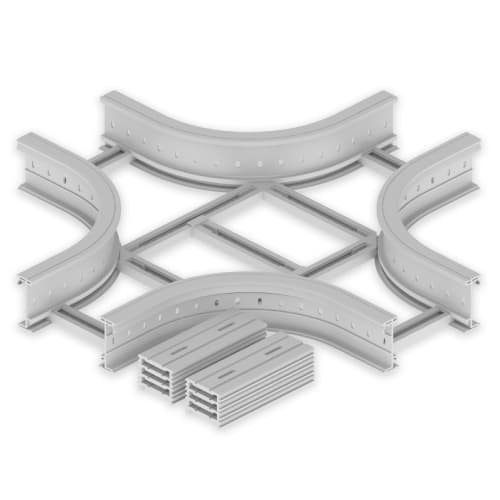 UNEX - 67 Kreuzung halogenfrei grau RAL7035 135x300 R300 U48X