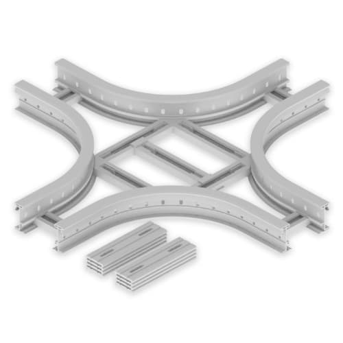 UNEX - 67 Kreuzung halogenfrei grau RAL7035 85x200 R300 U48X