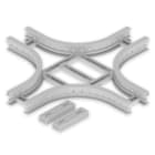 UNEX - 67 Kreuzung halogenfrei grau RAL7035 85x200 R300 U48X