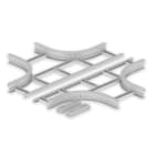 UNEX - 67 Kreuzung halogenfrei grau RAL7035 85x400 R300 U48X