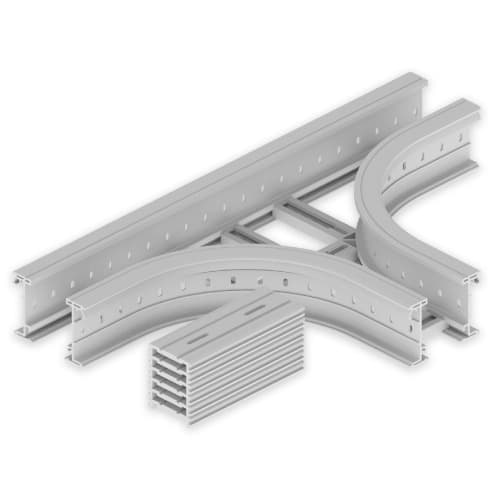 UNEX - 67 T-Abzweiger halogenfrei grau RAL7035 135x200 R300 U48X