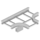 UNEX - 67 T-Abzweiger halogenfrei grau RAL7035 135X600 R300 U48X